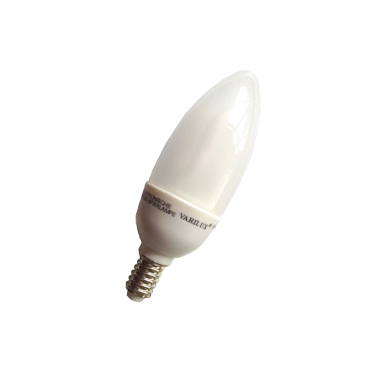 10x Varilux Classic Energiesparlampe Kerze ESL E14 5W=25W Warmweiß 200lm VX6205 